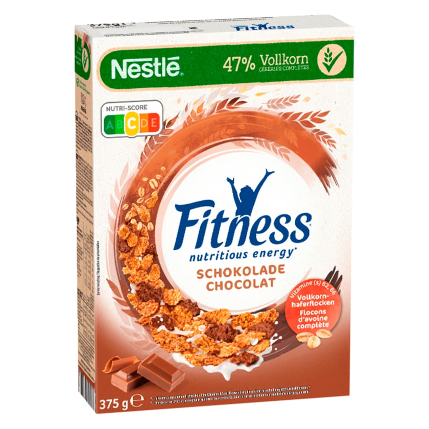 Nestlé Fitness Chocolat Frühstückscerealien 375g